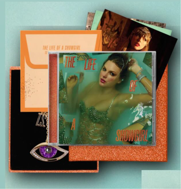 The life of a showgirl cd deluxe - taylor swift (envio inmediato)