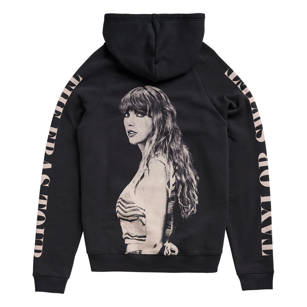 TS ERAS TOUR BLACK HOODIE - taylor swift (envío inmediato)