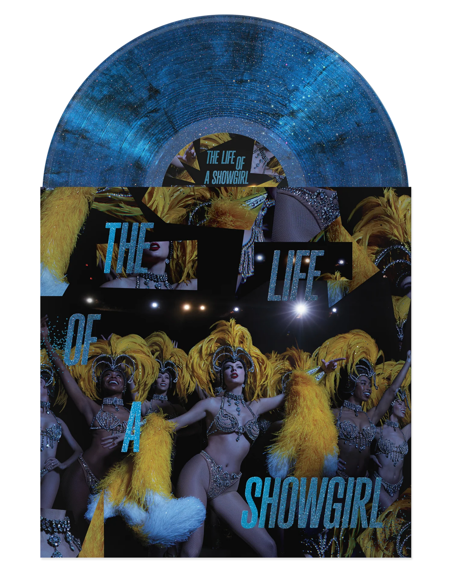 The Life of a Showgirl: Baby, That's Show Business Edition (Lakeside Beach Blue Sparkle Vinyl) - taylor swift (envio inmediato)