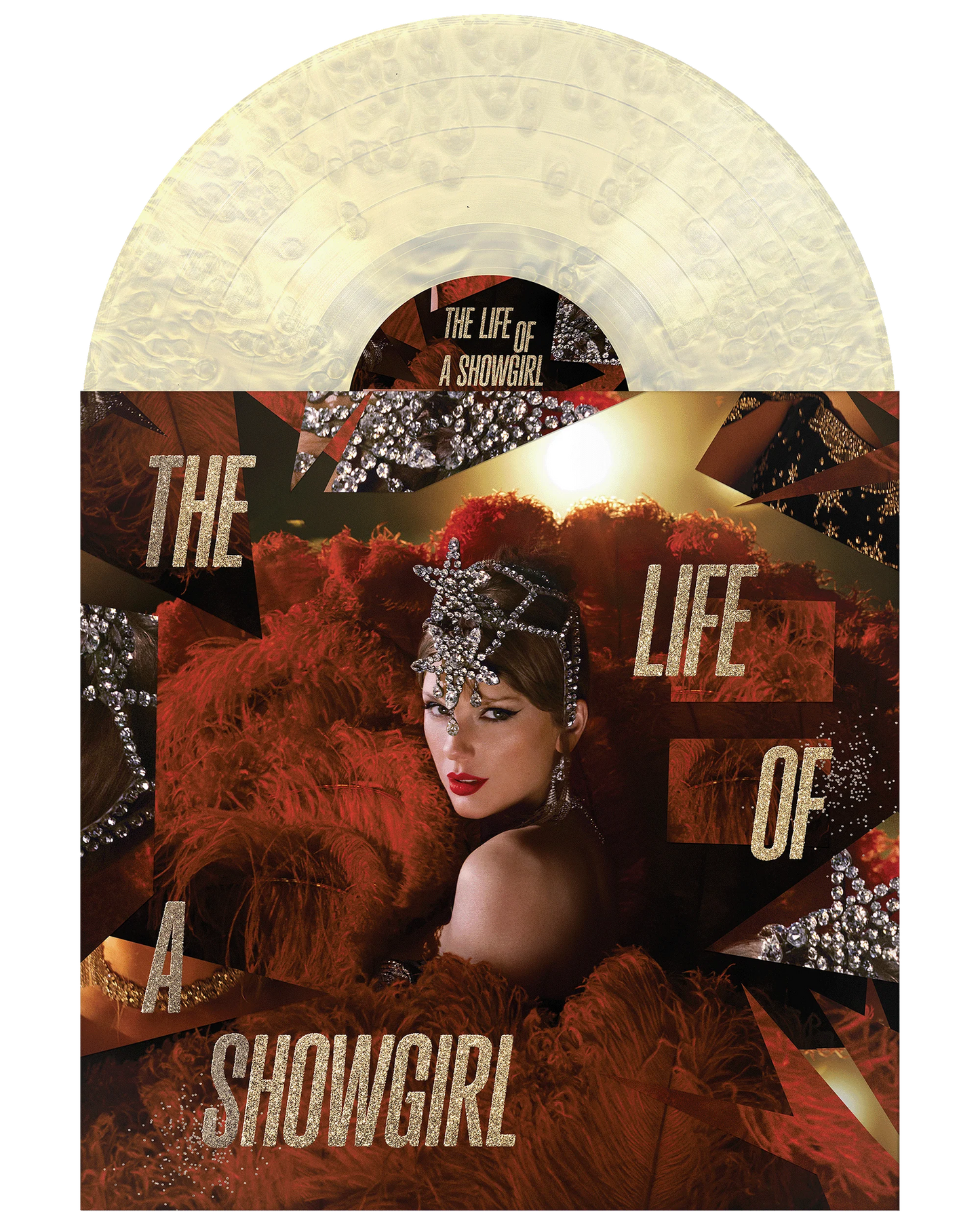 The Life of a Showgirl: The Tiny Bubbles in Champagne Edition (Under Bright Lights Pearlescent Vinyl) - taylor swift (envio inmediato)