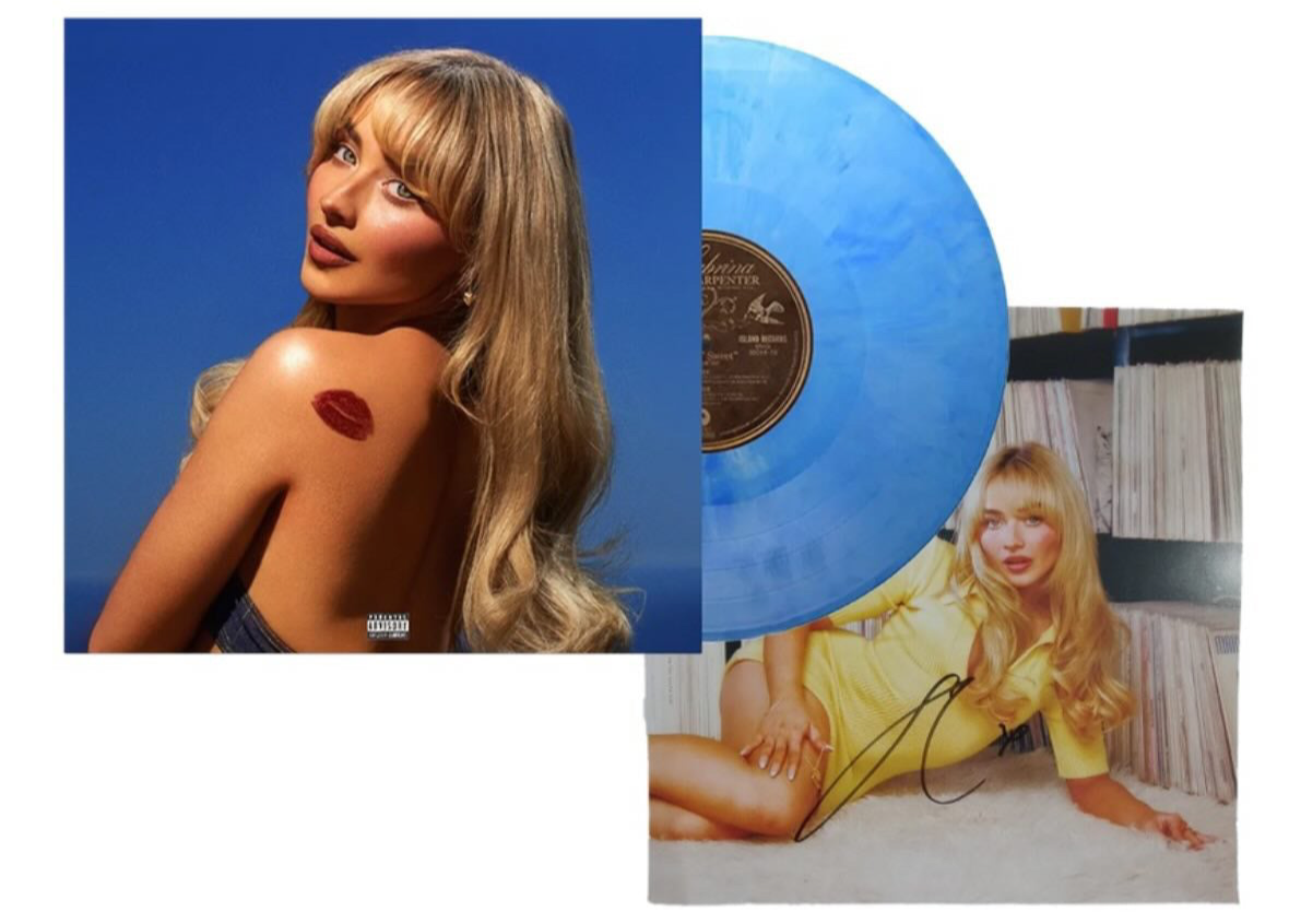 FIRMADO - short and sweet vinilo - Sabrina carpenter (envio inmediato)