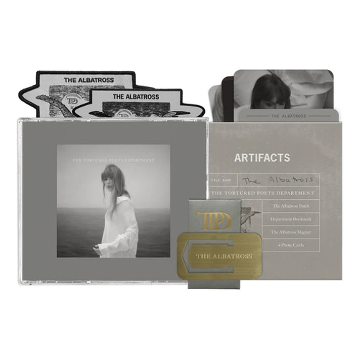 The Tortured Poets Department Collector's Edition Deluxe CD + Bonus Track "The albatross" - Taylor swift (envió inmediato)