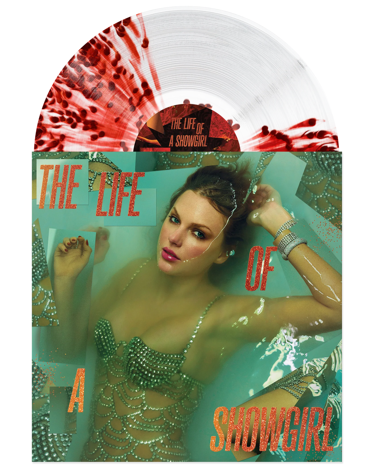 The Life of a Showgirl: Honestly Wild Transparent Vinilo - Taylor Swift (Envío Inmediato)