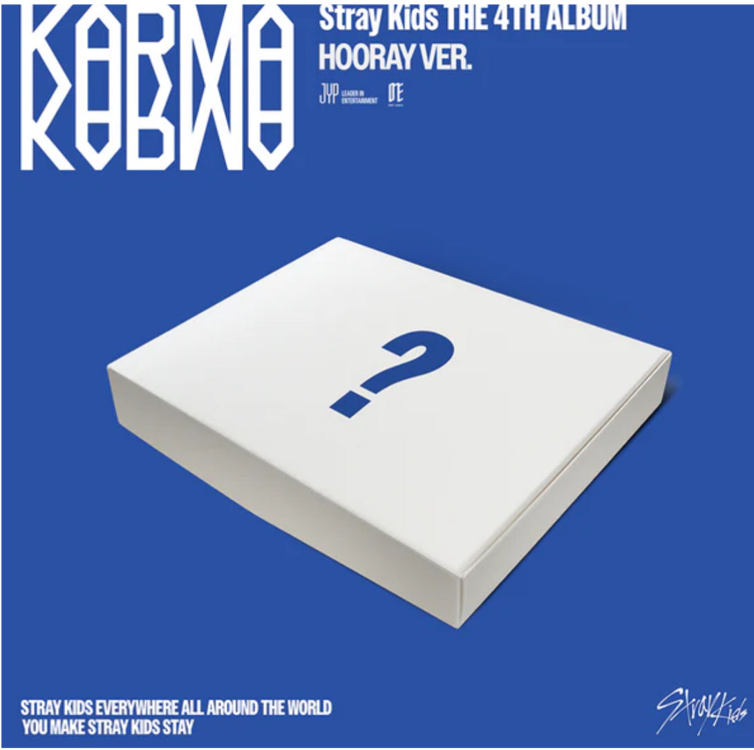 FIRMADO - KARMA (HOORAY VER.) - Stray kids (por encargo)