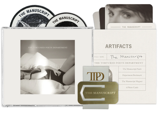 The Tortured Poets Department Collector's Edition Deluxe CD + Bonus Track "The Manuscript" - Taylor swift (envió inmediato)
