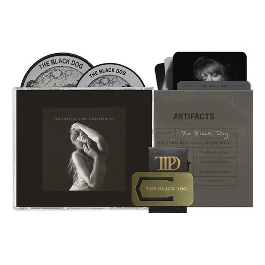 The Tortured Poets Department Collector's Edition Deluxe CD + Bonus Track "The black dog" - Taylor swift (dañado)(envió inmediato)
