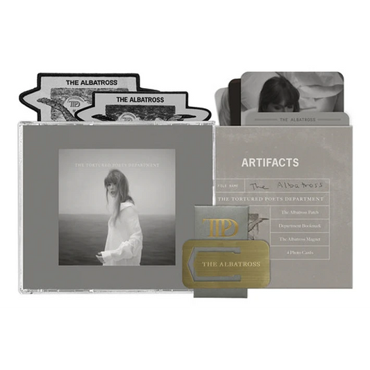 The Tortured Poets Department Collector's Edition Deluxe CD + Bonus Track "The albatross" - Taylor swift (dañado)(envió inmediato)