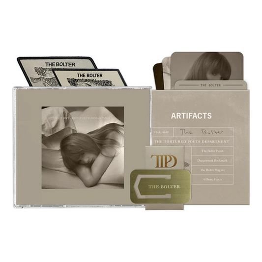 The Tortured Poets Department Collector's Edition Deluxe CD + Bonus Track "The bolter" - Taylor swift (dañado)(envió inmediato)