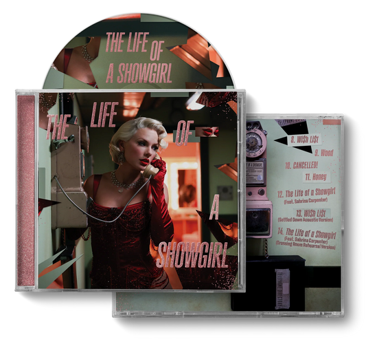 The Life of a Showgirl (Dressing Room Rehearsal Version) CD Includes: Wi$h Li$t (Settled Down Acoustic Version) and The Life of a Showgirl (Feat. Sabrina Carpenter) (Dressing Room Rehearsal Version) - taylor swift (envio inmediato)