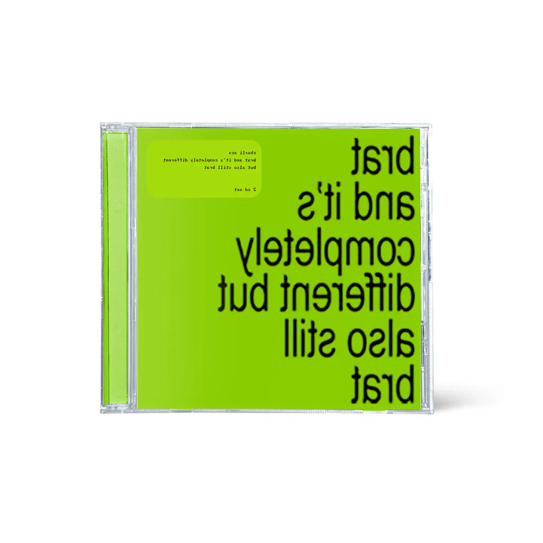 brat and it's completely different but also still brat cd signed - charli xcx (envio inmediato)