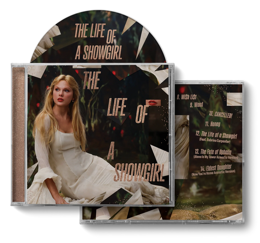 The Life of a Showgirl (Alone in my Tower Acoustic Version) CD Includes: The Fate of Ophelia (Alone in my Tower Acoustic Version) and Eldest Daughter (Now You're Home Acoustic Version) - taylor swift (envio inmediato)