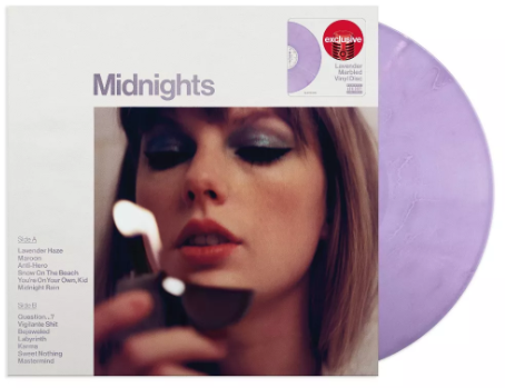 Midnights lavander edition target exclusive vinilo - taylor swift (envío inmediato)