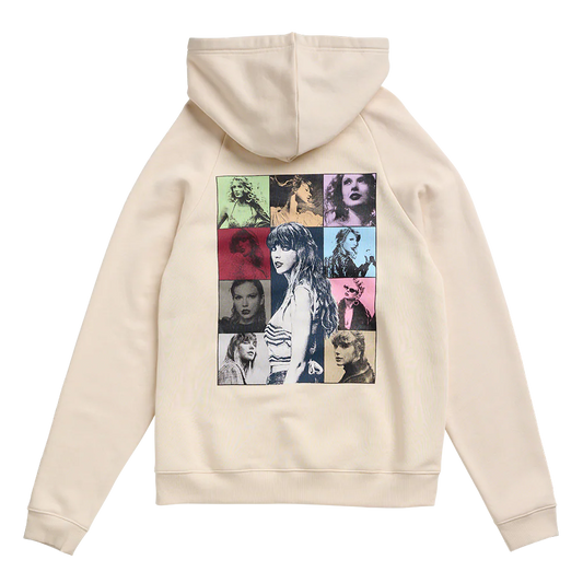 TS eras tour cream hoodie - taylor swift (envio inmediato)