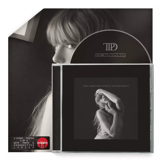 The Tortured Poets Department + Bonus Track “The Black Dog” - Taylor Swift (excluisvo target) (envío inmediato)