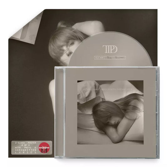 The Tortured Poets Department + Bonus Track “The Bolter” - Taylor Swift (exclusivo target) (envío inmediato)